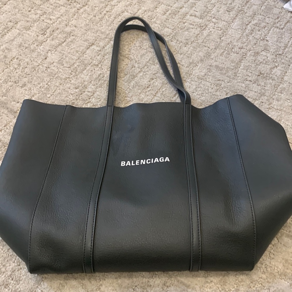 Balenciaga grey tote